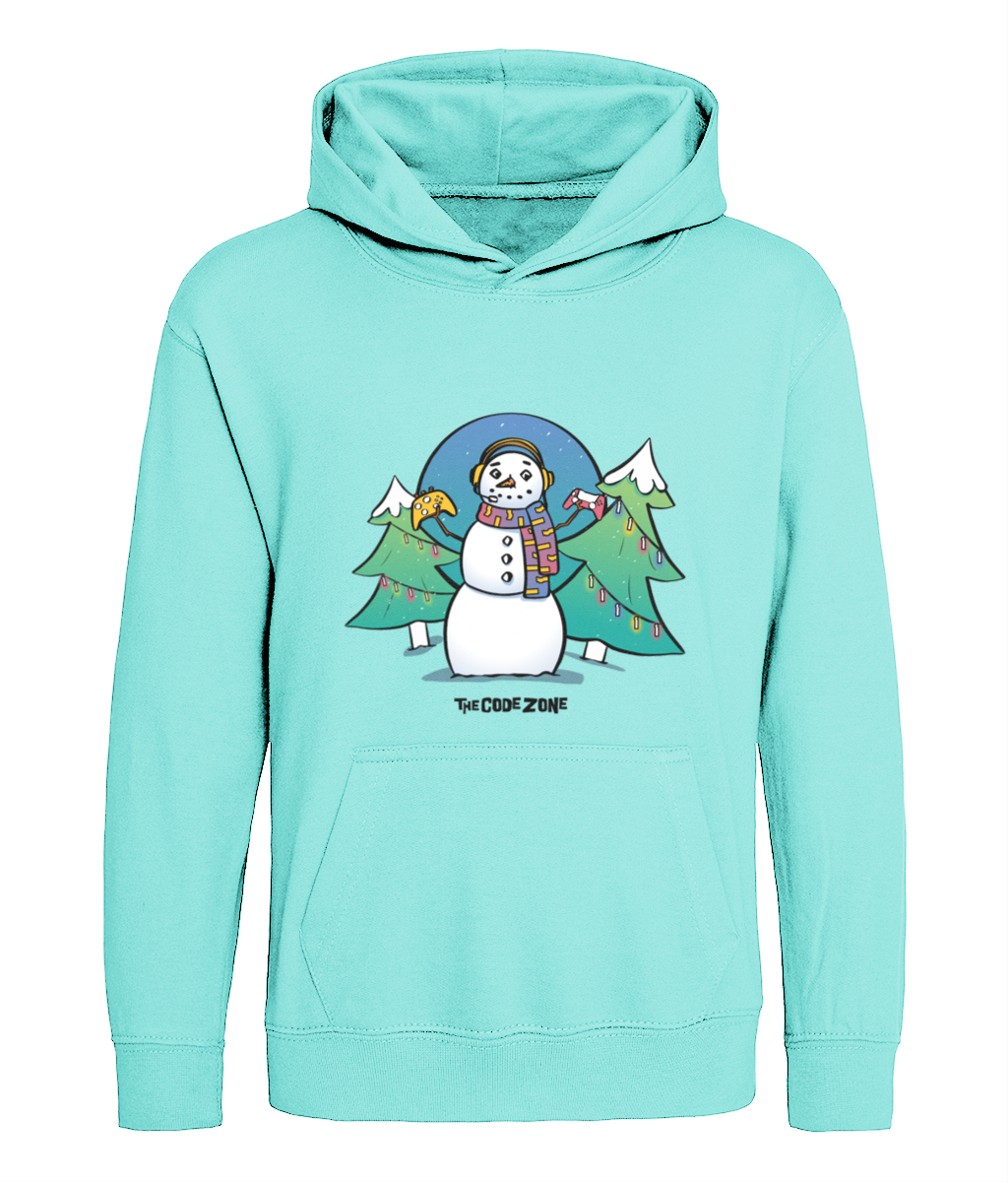 The Code Zone Kids Christmas Hoodie - Christmas Tree