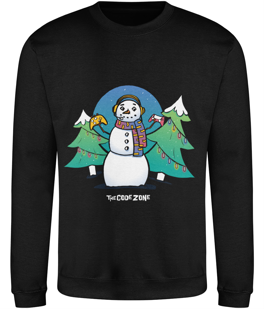 The Code Zone Adult Christmas Sweatshirt - Christmas Tree