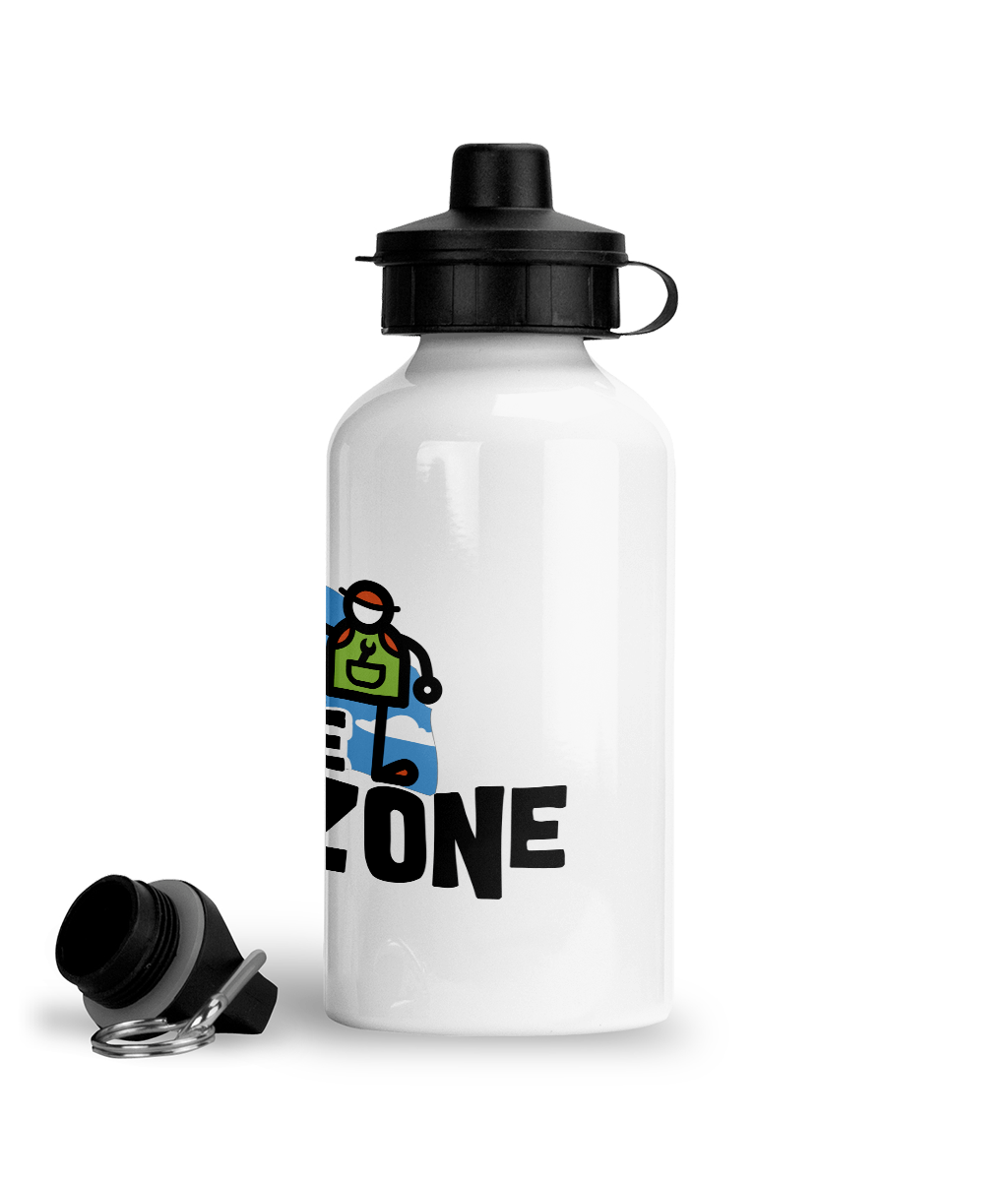 The Code Zone Logo Water Bottle