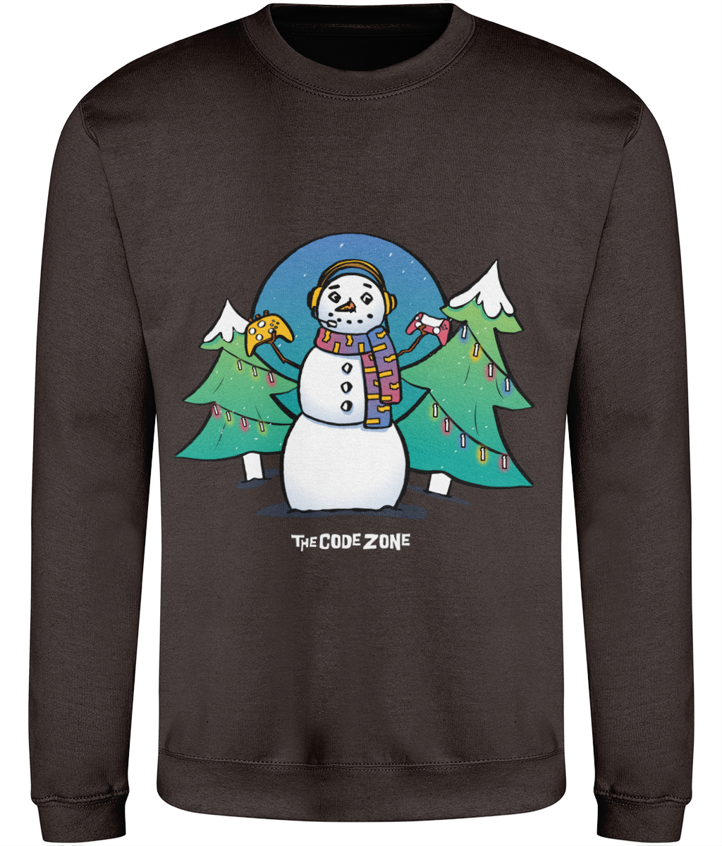 The Code Zone Adult Christmas Sweatshirt - Christmas Tree