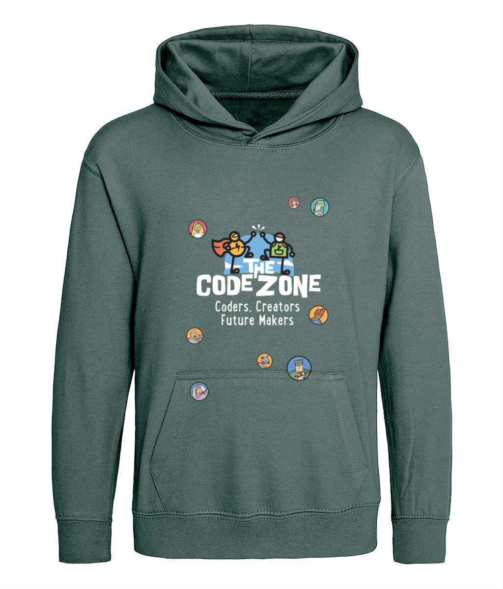 The Code Zone Kids Hoodie