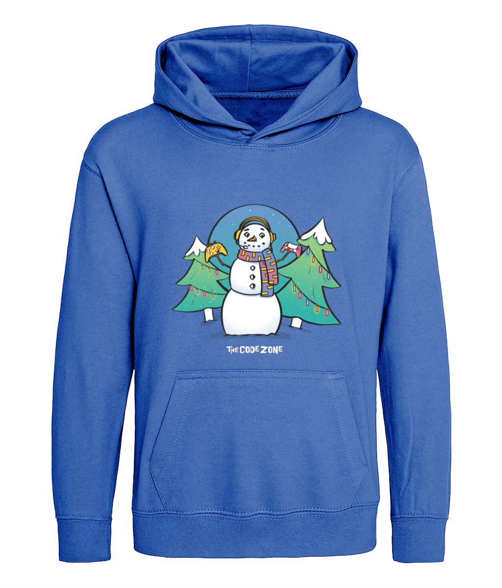 The Code Zone Kids Christmas Hoodie - Christmas Tree