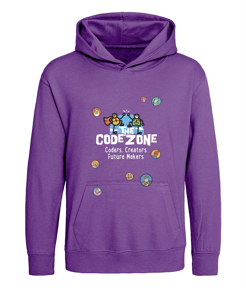 The Code Zone Kids Hoodie