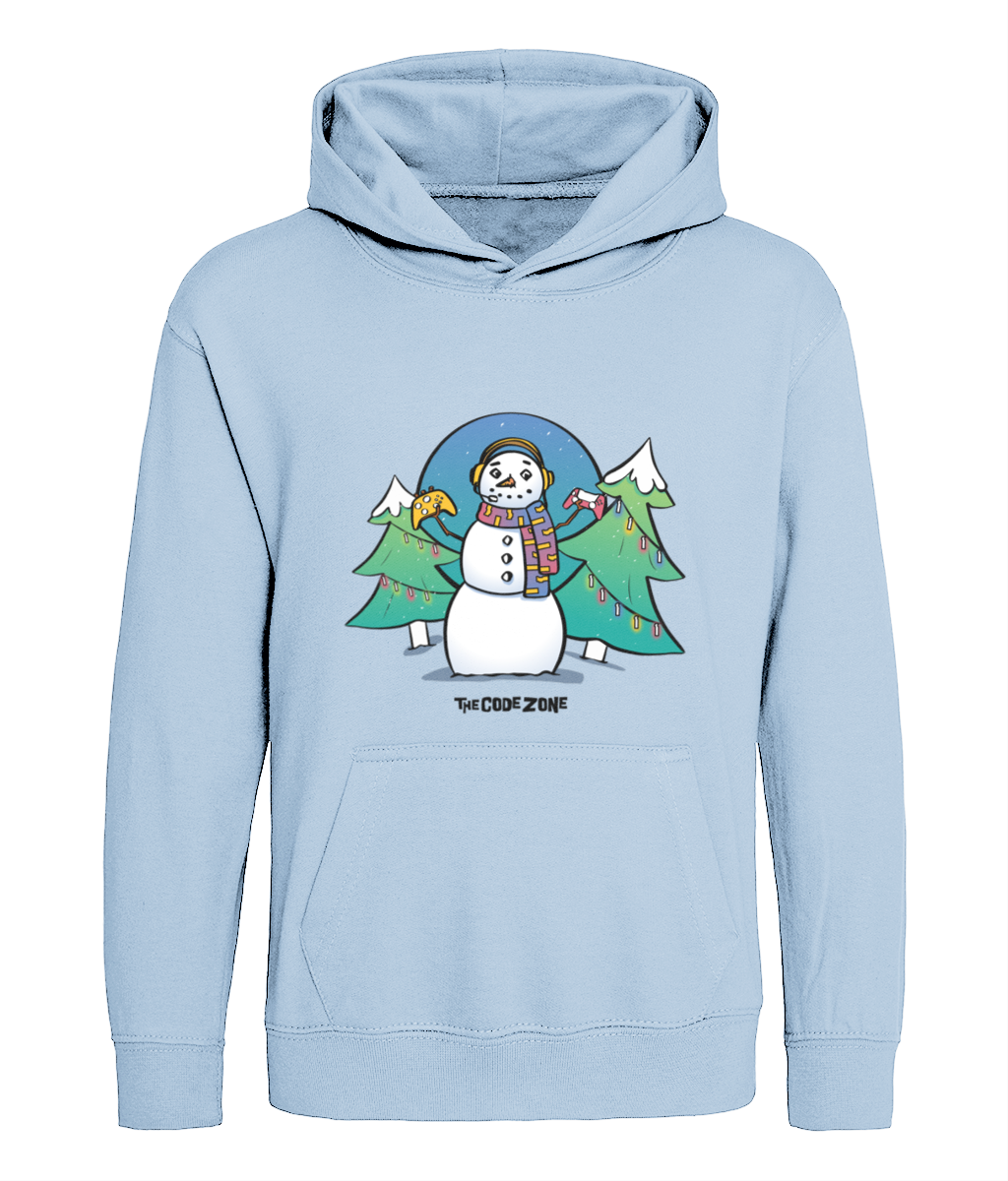 The Code Zone Kids Christmas Hoodie - Christmas Tree