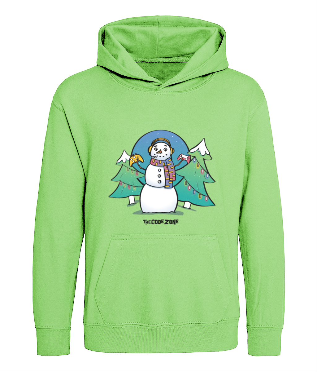 The Code Zone Kids Christmas Hoodie - Christmas Tree
