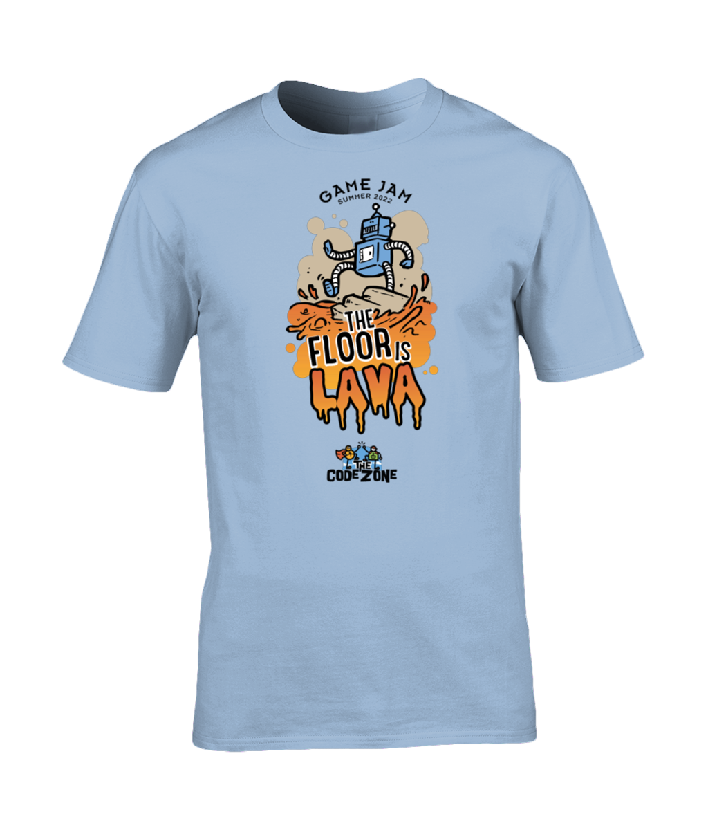 Game Jam: The Floor is Lava Adult T-Shirt