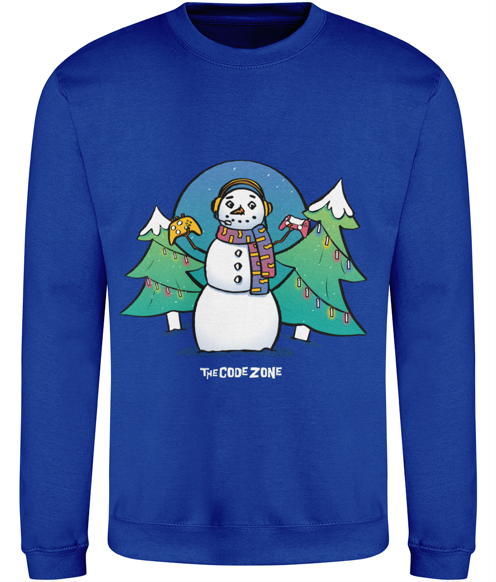The Code Zone Adult Christmas Sweatshirt - Christmas Tree