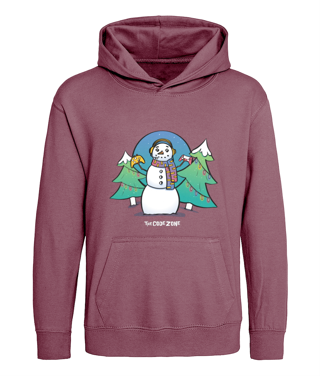 The Code Zone Kids Christmas Hoodie - Christmas Tree