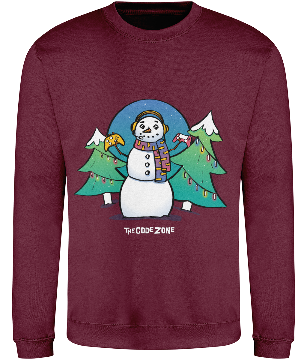 The Code Zone Adult Christmas Sweatshirt - Christmas Tree