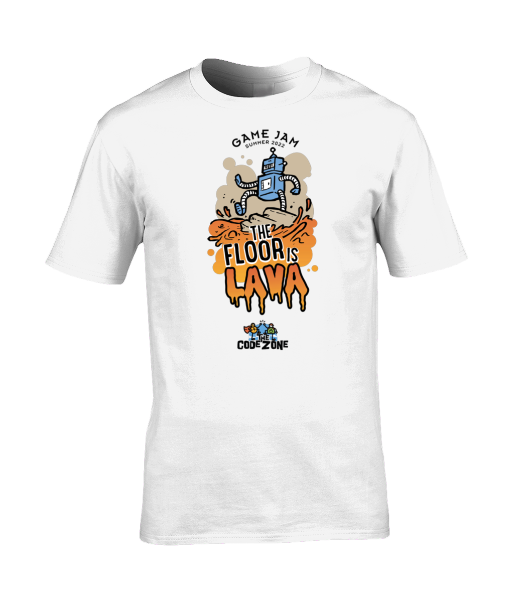 Game Jam: The Floor is Lava Adult T-Shirt