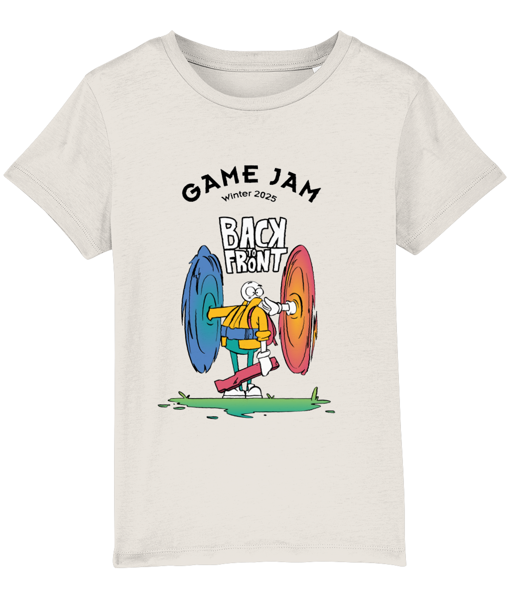 Game Jam: Back To Front Kids T-Shirt