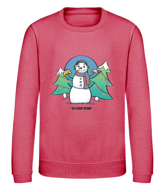 The Code Zone Kids Christmas Sweatshirt - Christmas Tree