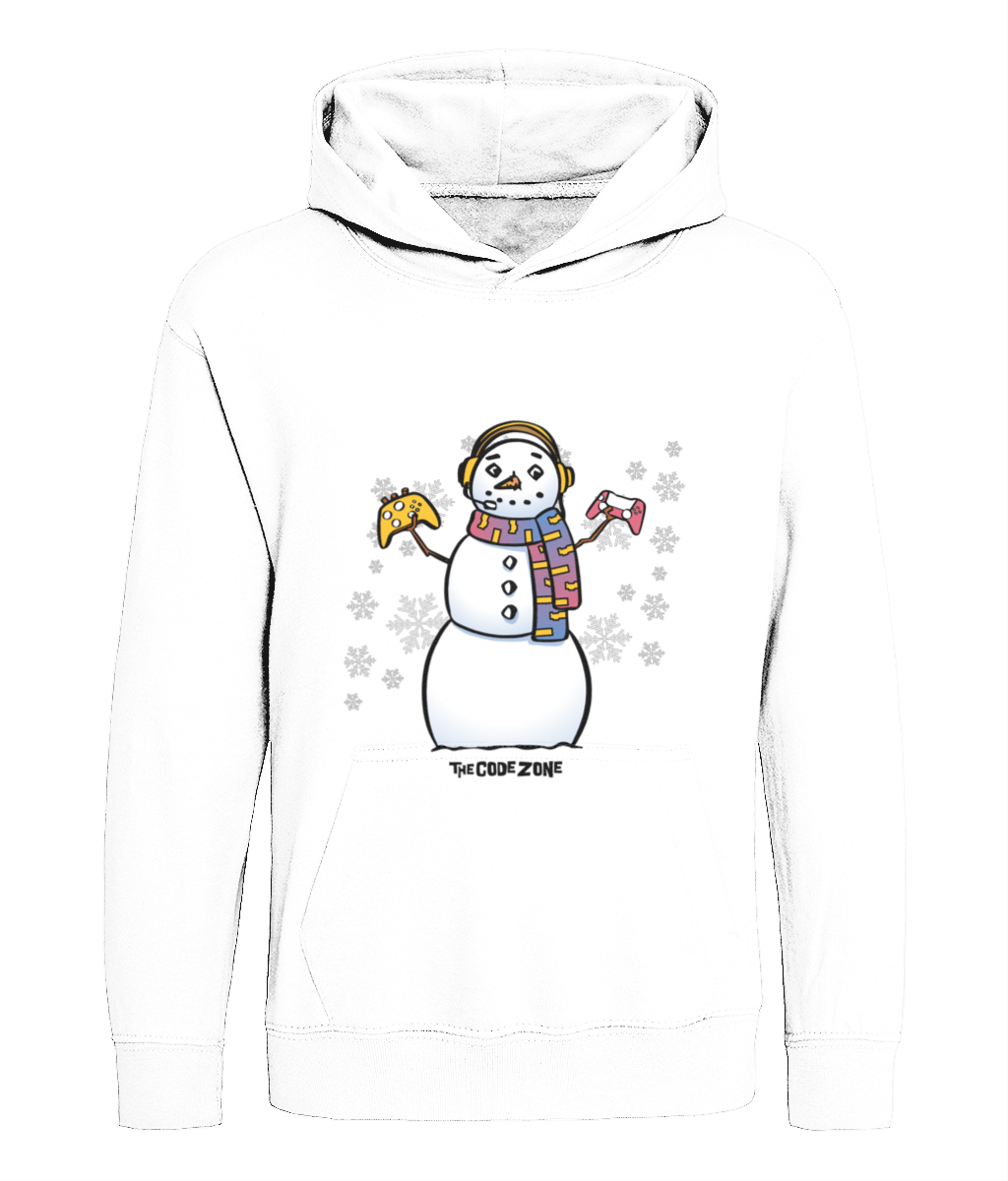 The Code Zone Kids Christmas Hoodie - Snowflake