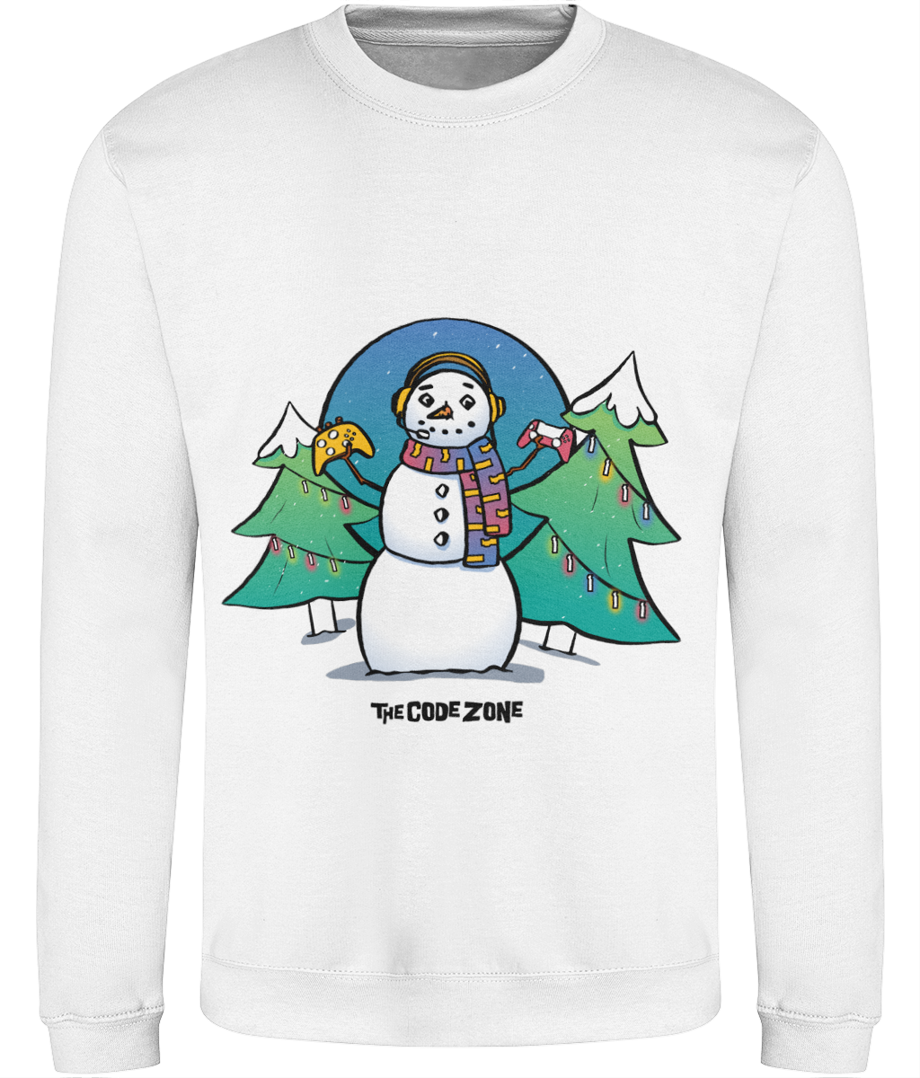 The Code Zone Adult Christmas Sweatshirt - Christmas Tree