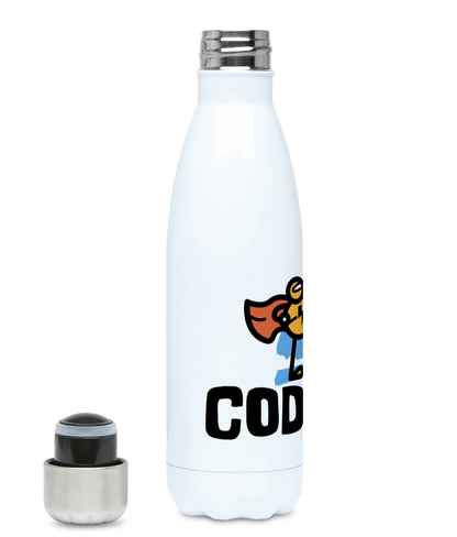 The Code Zone Stainless Steel Water Bottle