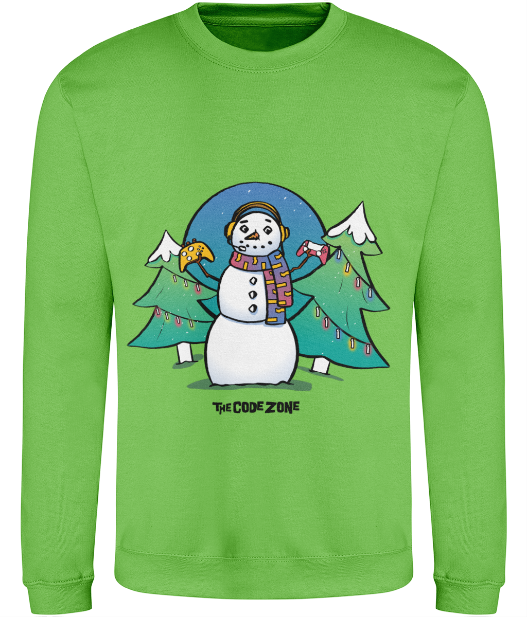 The Code Zone Adult Christmas Sweatshirt - Christmas Tree