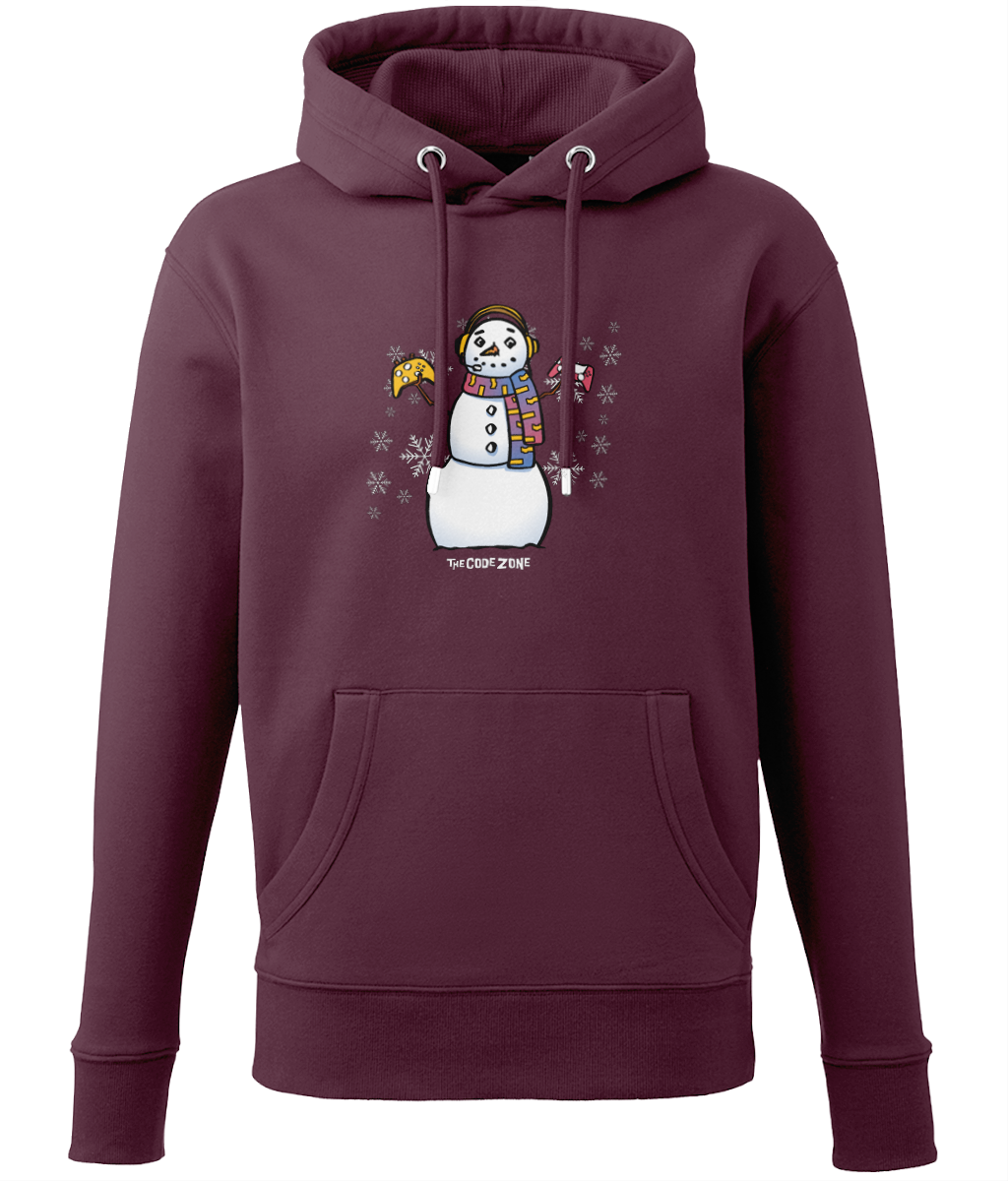 The Code Zone Adult Christmas Hoodie - Snowflake