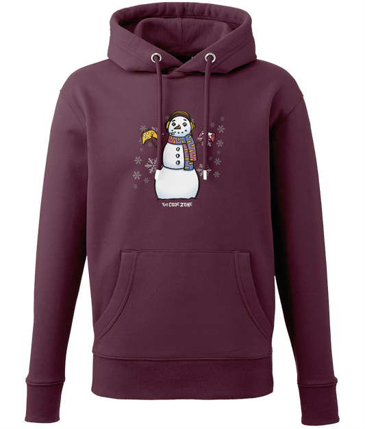 The Code Zone Adult Christmas Hoodie - Snowflake