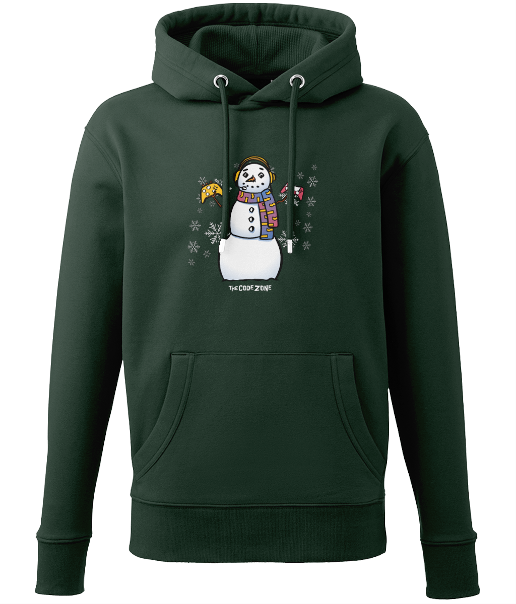 The Code Zone Adult Christmas Hoodie - Snowflake